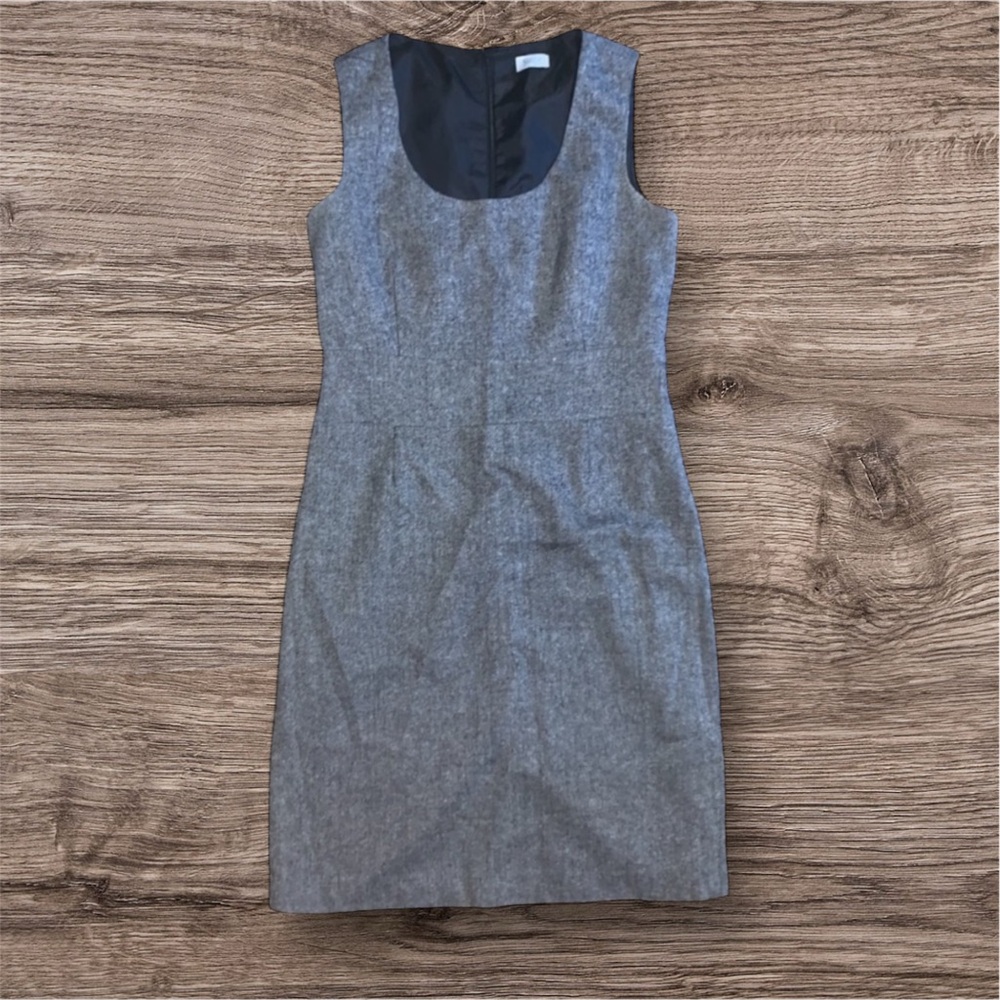 Suzy Shier Gray Midi Dress